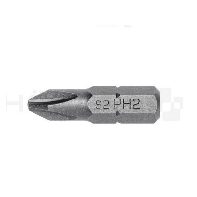  Биты PH2, шестигранный профиль 1/4", PROFI, 25мм, сталь S2, 5шт