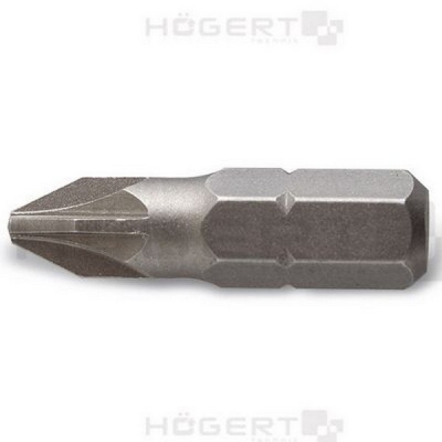  Биты PZ2 25мм, сталь S2, в блистере 10шт,