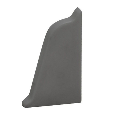  Заглушка правая для плинтуса LB37 серый (210)