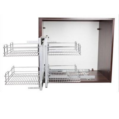  Волшебный уголок PTJ-017-ER, двойного выката, правый 40 (9723), направляющие без доводчика