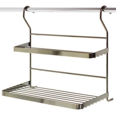  Полка многоцелевая 2-уровневая 365х335х215, бронза