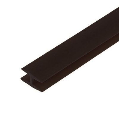  Профиль соединительный для ДВП 2 м, коричневый