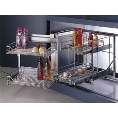  Волшебный уголок PTJ017НA (860-960)х480х560 левый, направляющие с доводчиком, двойного выката