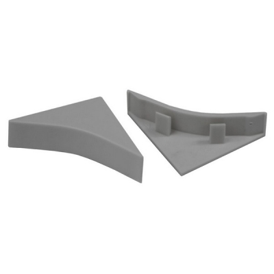  Заглушка для плинтуса LB23 серая (605)