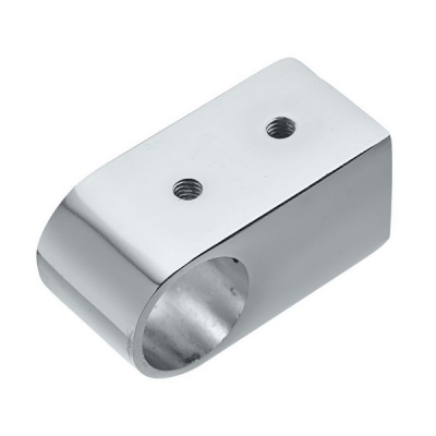  Держатель для рейлинга модерн хром