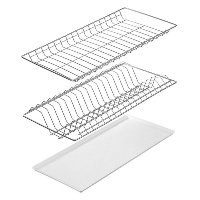  Посудосушитель с поддоном в модуль 500мм, с рамкой, хром