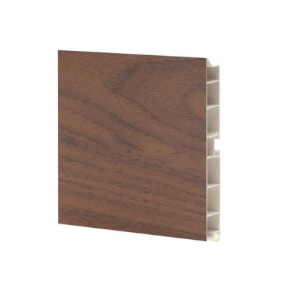  Цоколь ПВХ 3200х95 мм, орех экко