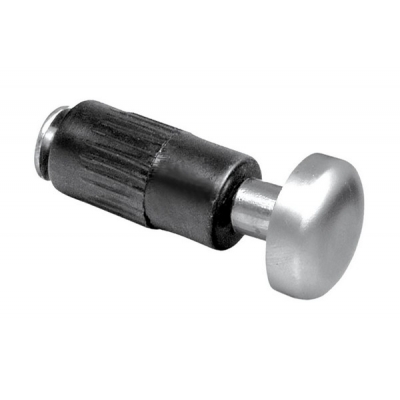  Заглушка для рейлинга хром простая