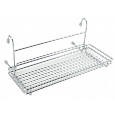  Компактная одноярусная навесная полка SRK100/CP