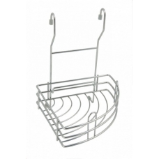 Навесная одноярусная угловая полка SRK109/CP