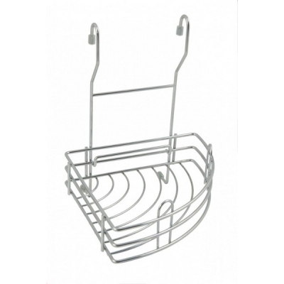  Навесная одноярусная угловая полка SRK109/CP