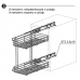 Выдвижная корзина для кухни KR12/1/1/200 фото 4