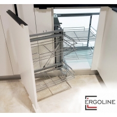 Выкатная корзина для кухни UNIVERSE KRM04/900-1000