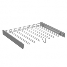 Вешалка для брюк SMART 600 mm (без направляющих), серая