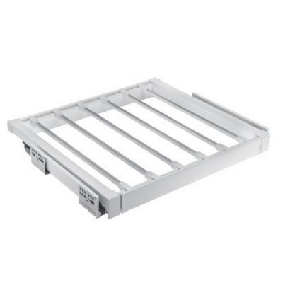  Вешалка для брюк WG-WSPOD70-10 белая, с доводчиком, полного выдвижения