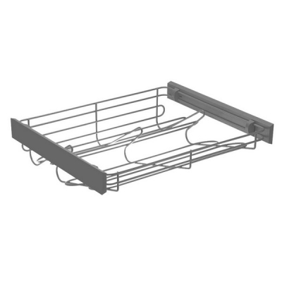  Полка для обуви SMART 900 mm (без направляющих), серая