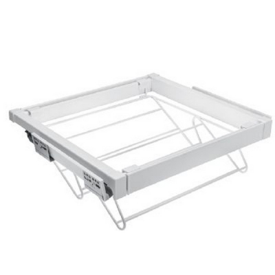  Полка для обуви WG-POBUW60-10 белая, с доводчиком, полного выдвижения