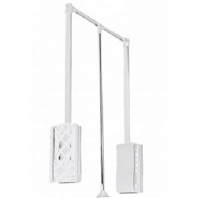  Пантограф 60/83 стальной с газовым амортизатором, белый