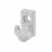  Клипса сетчатой полки, белая