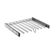 Вешалка для брюк SMART 900 mm на направляющих Versalite, серая