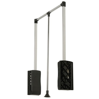  Пантограф 45/60 стальной с газовым амортизатором, черный