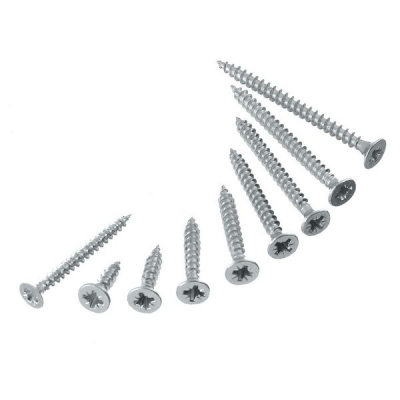  Шуруп по дереву и ДСП потай 3,5х35 цинк