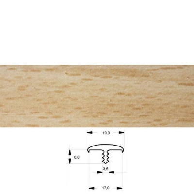  Кант Т- образный с обхватом Бук 7401 (5151) ВК