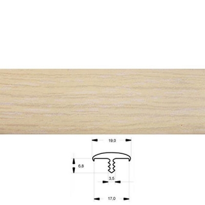  Кант Т- образный с обхватом Дуб молочный 4120 (4120) ВК