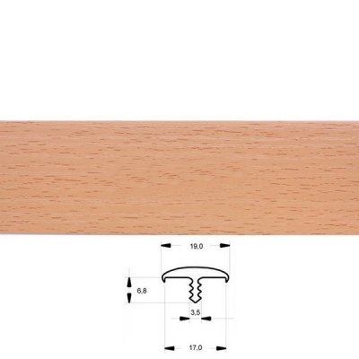  Кант Т- образный с обхватом GTV DECOR Бук 5132