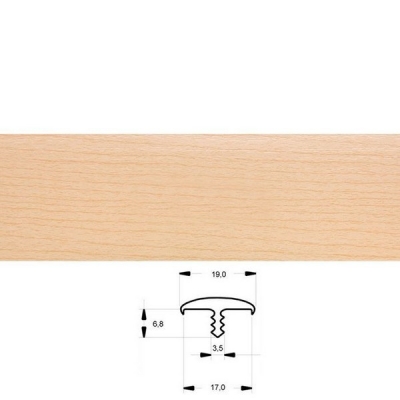  Кант Т- образный с обхватом GTV DECOR Клён 5703