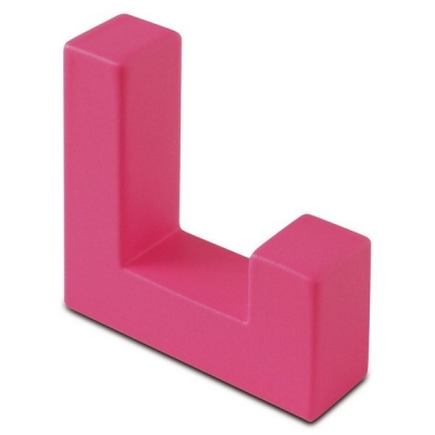  Крючок мебельный WZ-K2201-RZ розовый