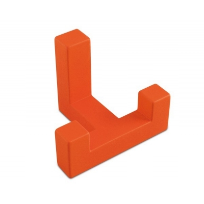  Крючок мебельный WZ-K2202-PM оранжевый