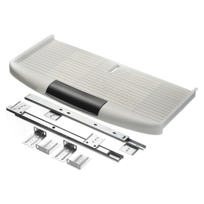  Полка для клавиатуры серая