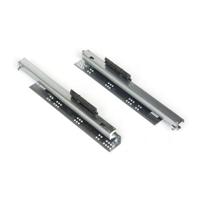  Направляющая SMART SLIDE скрытого монтажа Push to open с доводчиком, без крепежа, 500 мм