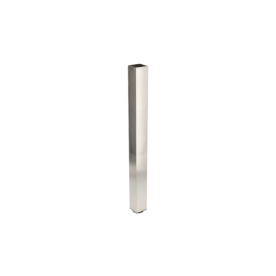  Опора для стола квадратная 1100х60х60мм регулируемая, инокс