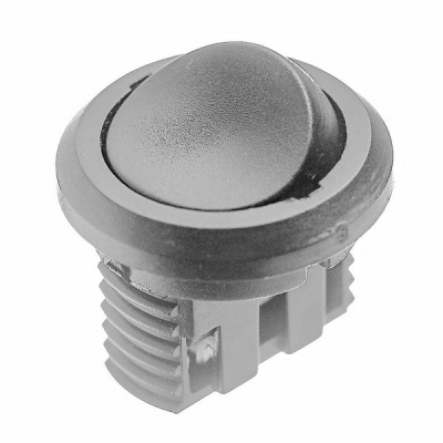  Выключатель D27 встраиваемый IP20,5A, 250B(27х27х21мм), серый