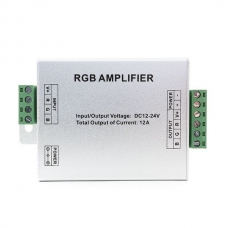 Усилитель LC08(RGB усилитель, 12А)12V/24V, 144W/288W