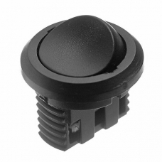 Выключатель D27 встраиваемый IP20,5A, 250B(27х27х21мм), черный