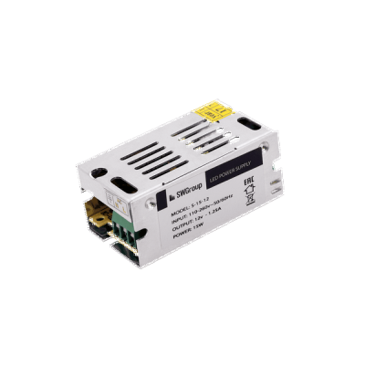  Блок питания для светодиодов 220/12V 15W, IP20 сетка