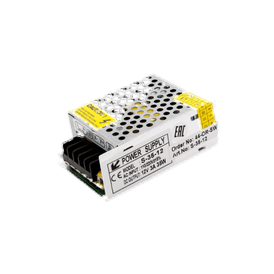  Блок питания для светодиодов 220/12V 35W, IP20 сетка