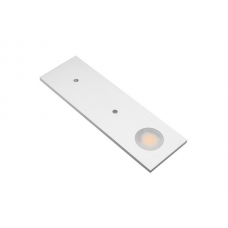 Точечный накладной светодиодный светильник JOVITA, 3W, 12V, алюминий, холодный белый, прямоугольный