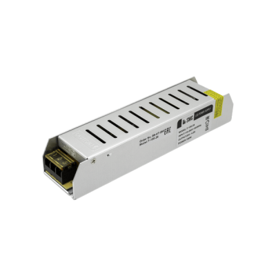  Блок питания для светодиодов 220/24V 100W, IP20, компактный (узкий)