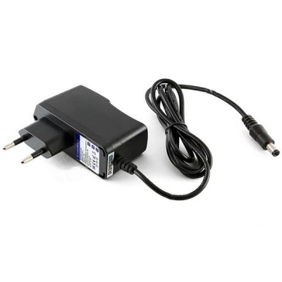  Блок питания для светодиодов (адаптер) 220/12V 12W, IP20, 1A, черный