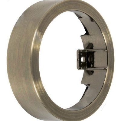  Накладка цилиндрическая для точечных встраиваемых встраиваемых светильников Polo сатин никель