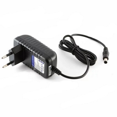  Блок питания для светодиодов (адаптер) 220/12V 24W, IP20, 2A, черный