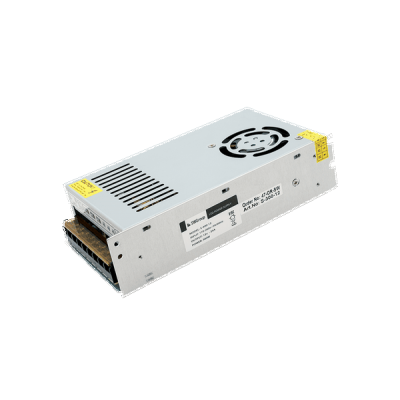  Блок питания для светодиодов 220/12V 300W, IP20 сетка