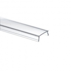 Экран PA-OST0-HS0 12,5*3,4*2000 для алюминиевого профиля, цвет прозрачный