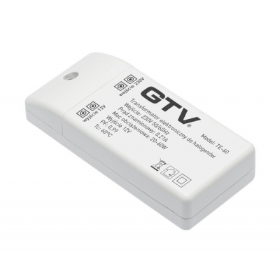  Блок питания для галогенных светильников 220/12V, 60W, IP20