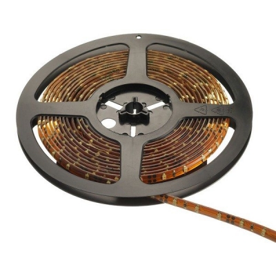  Светодиодная лента 3528, 60 д/м, 4,8W, 12V, IP65, красный свет, влагозащищенная