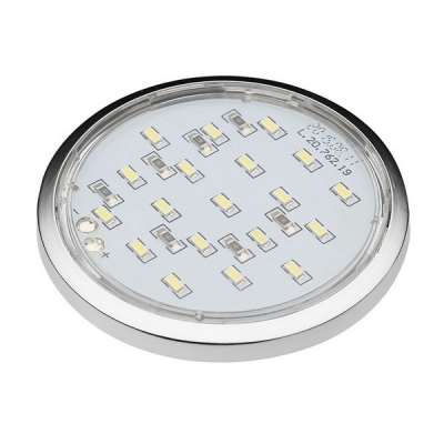  Точечный накладной светодиодный светильник LUGO 1,8W, 12V, сатин, холодный белый